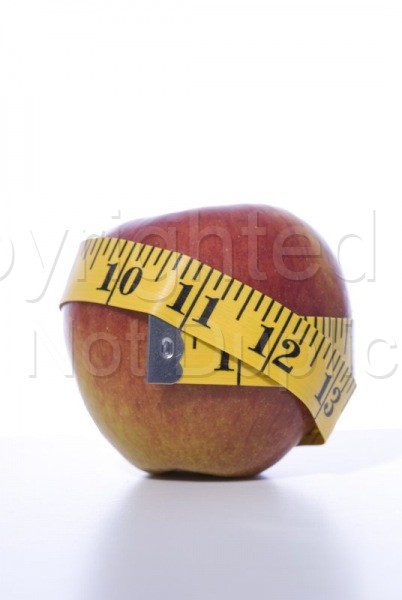 Stock Shots healthy, weight loss, weight, loose, health, fiber, nutrition, food, fruit, apple, measure
