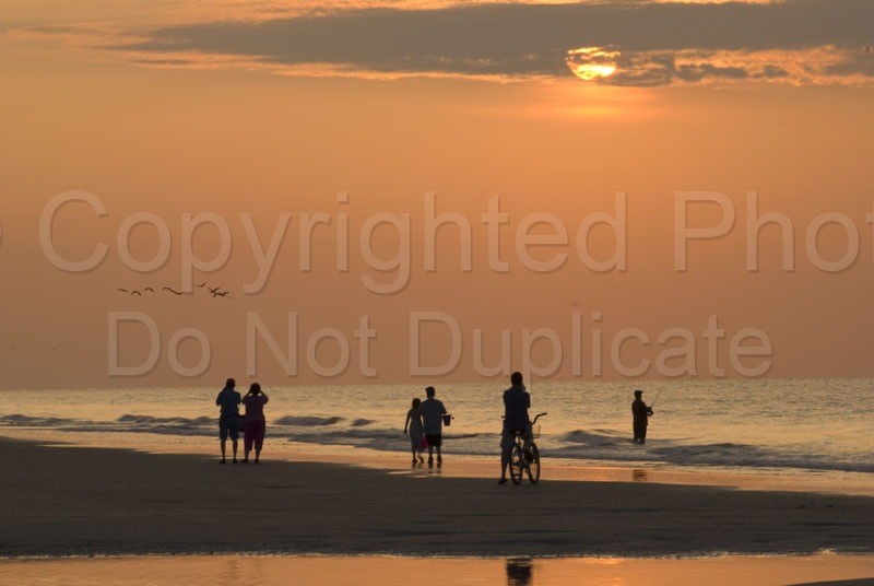 Scapes beach, shoreline, sunrise, people, ocean, sea, salt life, salt water, fishing, bicycling, sports, recreation, vacation
